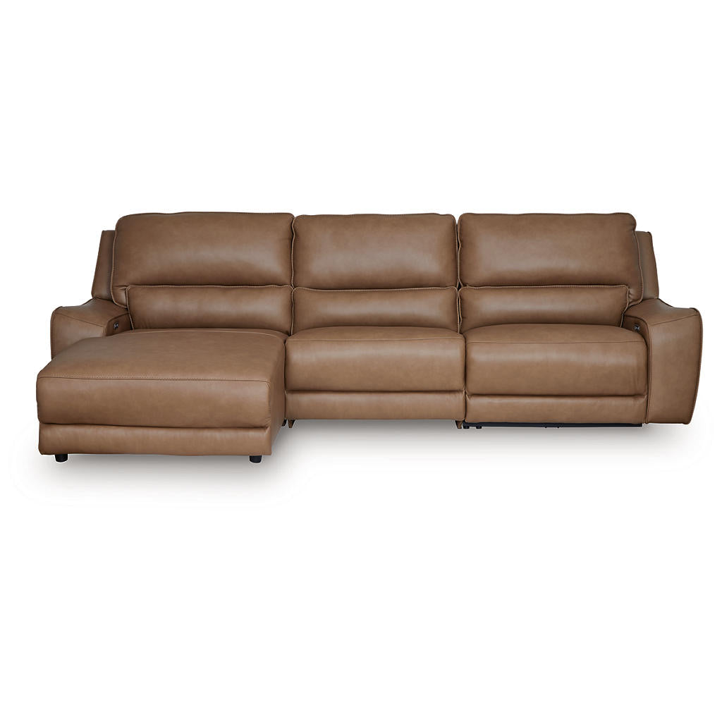 DeepWakes 3-Piece Reclining Sofa Chaise Signature Design by Ashley® Living Room