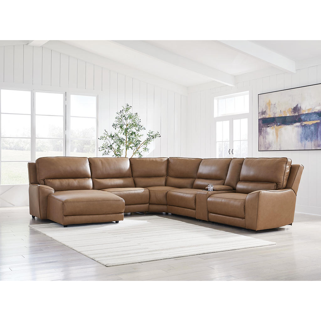 DeepWakes 6-Piece Power Reclining Sectional with Chaise Signature Design by Ashley® Living Room