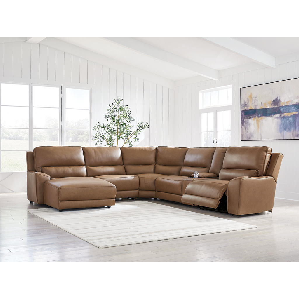DeepWakes 6-Piece Power Reclining Sectional with Chaise Signature Design by Ashley® Living Room