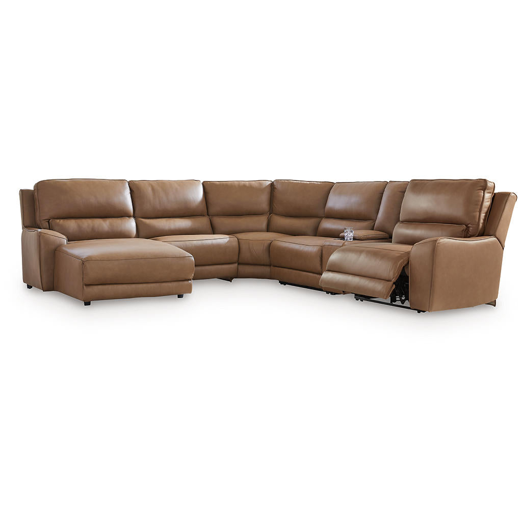 DeepWakes 6-Piece Power Reclining Sectional with Chaise Signature Design by Ashley® Living Room