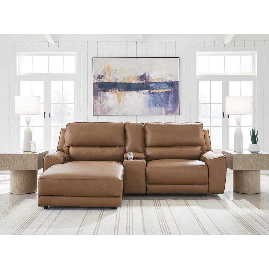 DeepWakes 3-Piece Power Reclining Sectional with Chaise Signature Design by Ashley® Living Room
