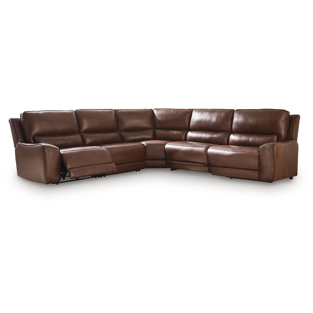 DeepWakes 5-Piece Power Reclining Sectional Signature Design by Ashley® Living Room
