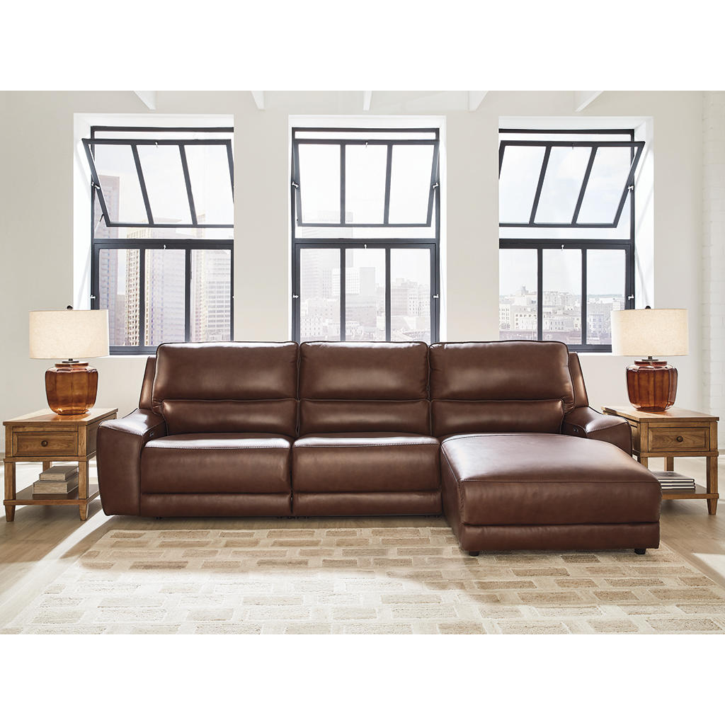 DeepWakes 3-Piece Reclining Sofa Chaise Signature Design by Ashley® Living Room