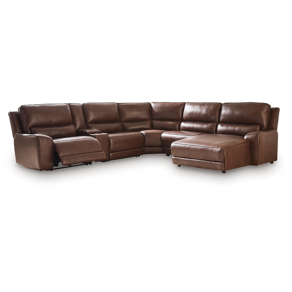 DeepWakes 6-Piece Power Reclining Sectional with Chaise Signature Design by Ashley® Living Room