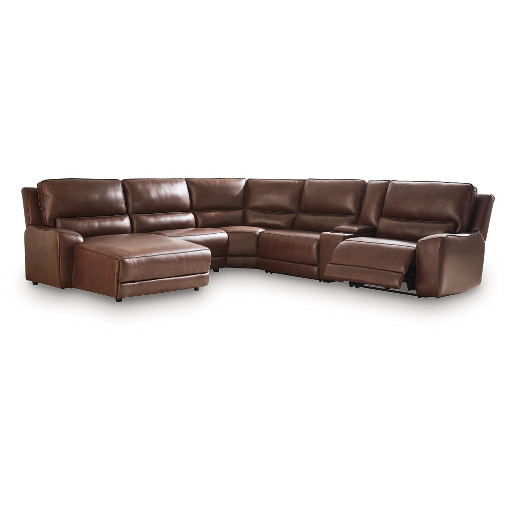 DeepWakes 6-Piece Power Reclining Sectional with Chaise Signature Design by Ashley® Living Room