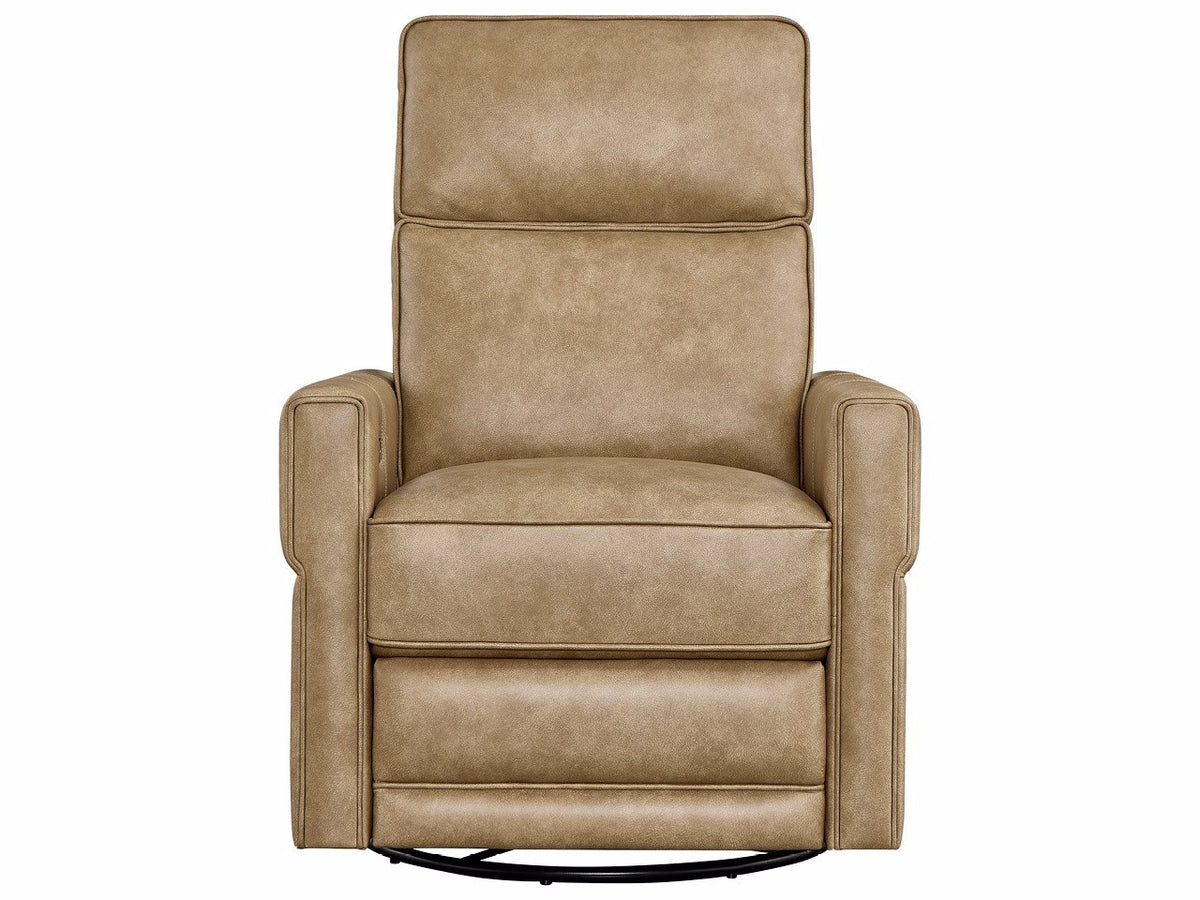 Universal Furniture Jaxon Swivel Glide Recliner — Luminance Caribou — Jaxon Collection