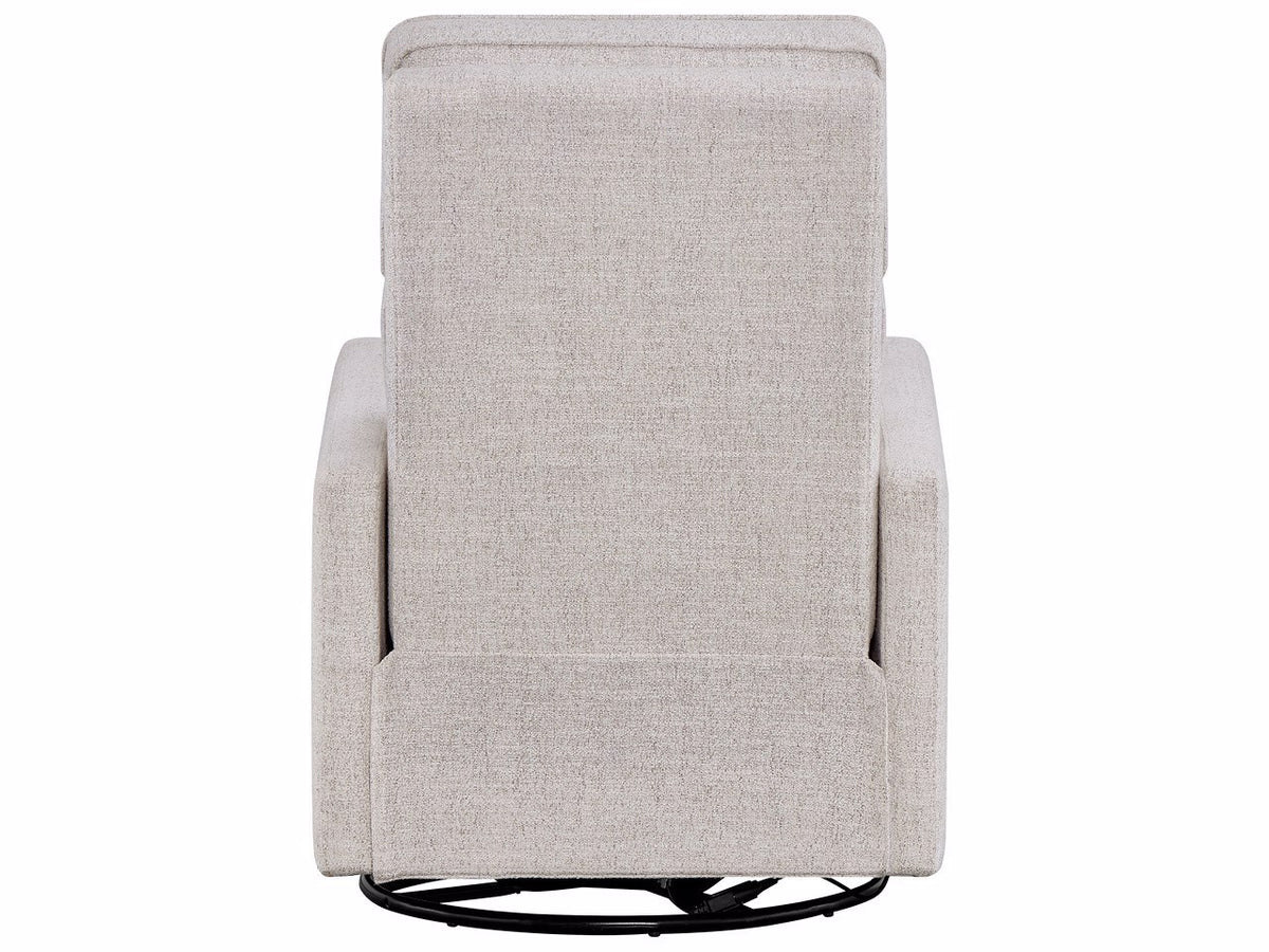 Universal Furniture Vaught Swivel Glide Recliner — Monique Linen — Vaught Collection