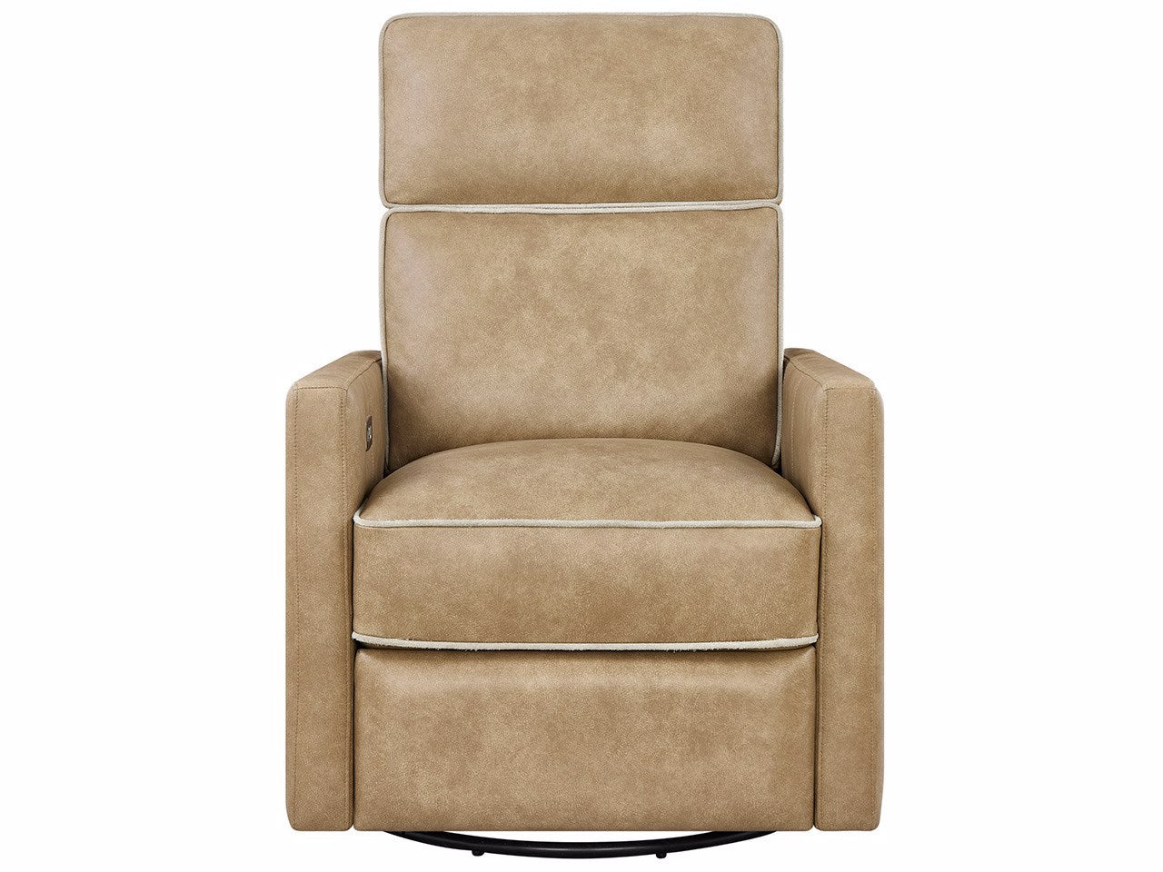 Universal Furniture Vaught Swivel Glide Recliner — Luminance Caribou — Vaught Collection