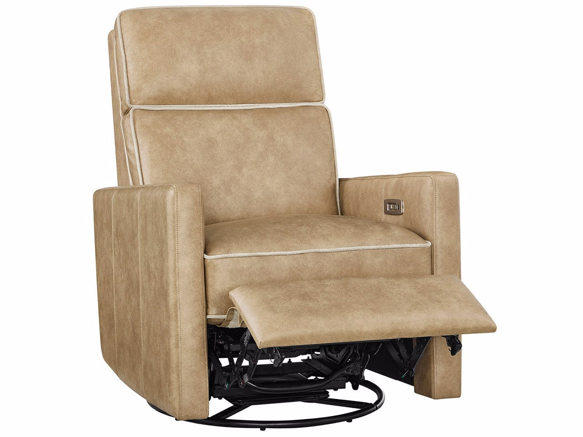 Universal Furniture Vaught Swivel Glide Recliner — Luminance Caribou — Vaught Collection