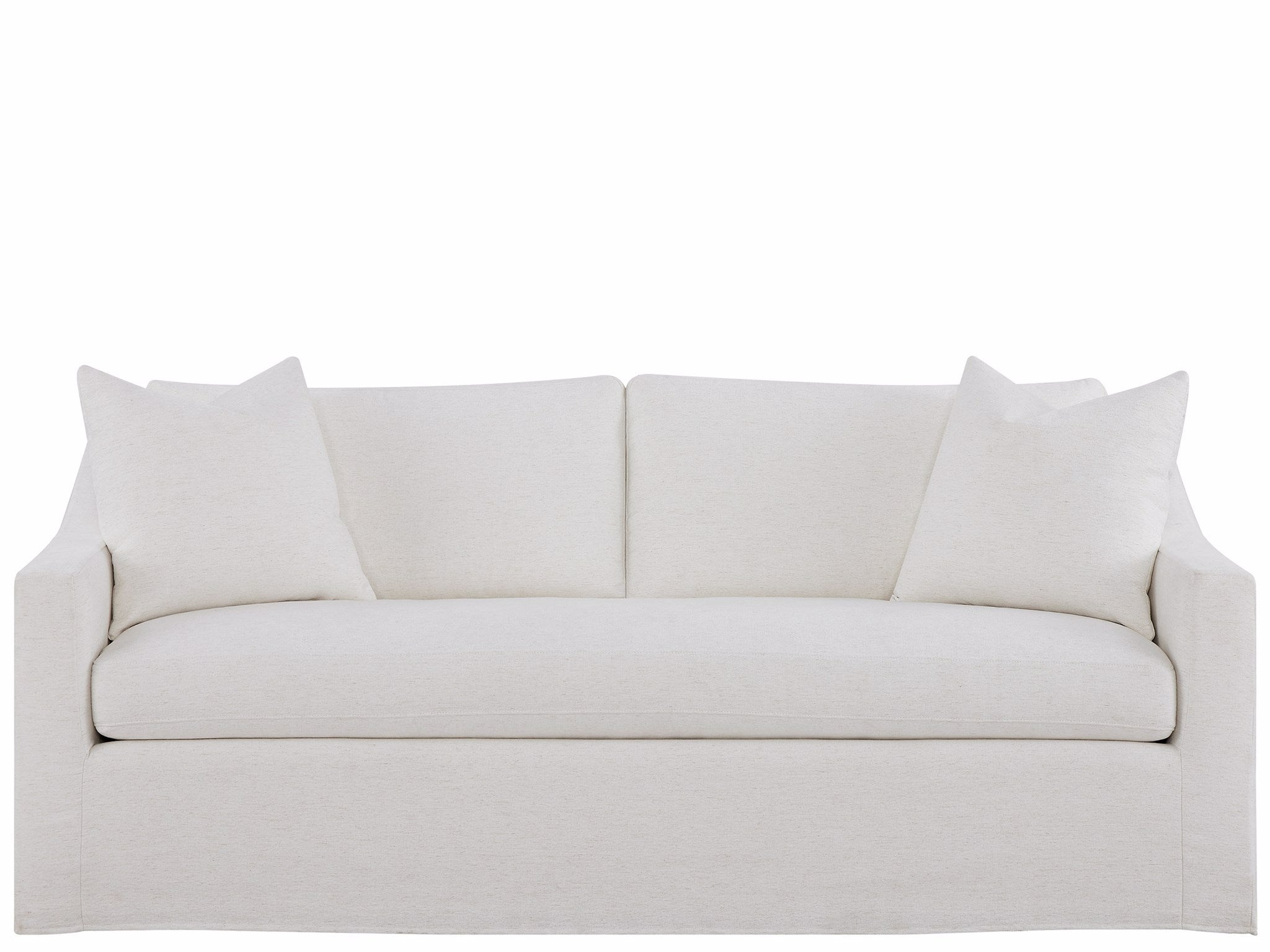 Universal Furniture Augustine Slipcover Apartment Sofa — Tuscan Natural — Augustine Collection