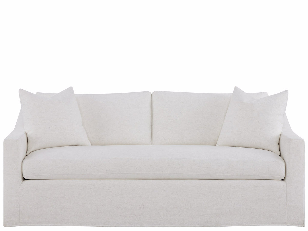 Universal Furniture Augustine Slipcover Apartment Sofa — Tuscan Natural — Augustine Collection