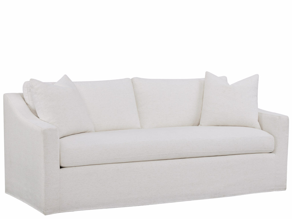 Universal Furniture Augustine Slipcover Apartment Sofa — Tuscan Natural — Augustine Collection