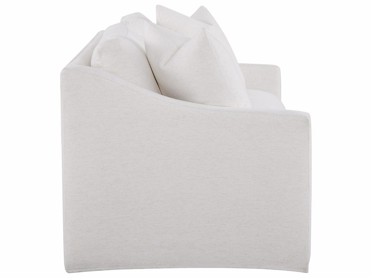 Universal Furniture Augustine Slipcover Apartment Sofa — Tuscan Natural — Augustine Collection
