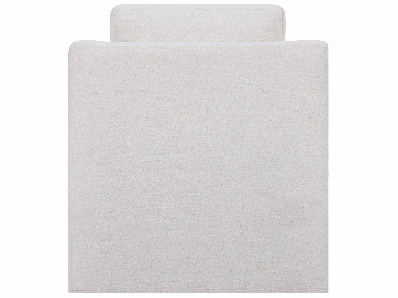 Universal Furniture Augustine Slipcover Swivel Glider — Tuscan Natural — Augustine Collection