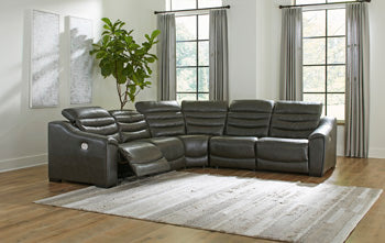 Center Line 5-Piece Power Reclining Sectional Signature Design by Ashley® Living Room