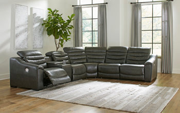 Center Line 6-Piece Power Reclining Sectional Signature Design by Ashley® Living Room