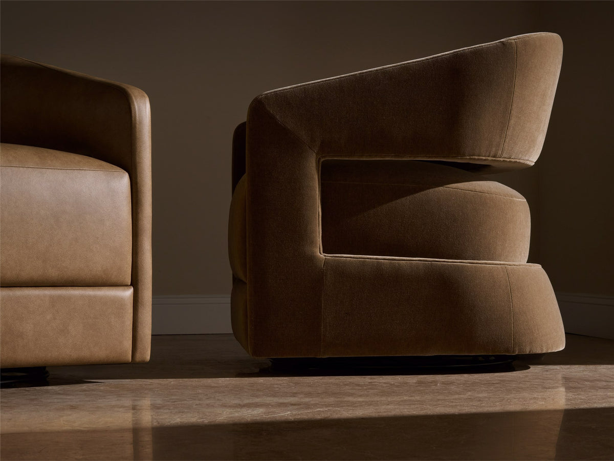 Universal Furniture Drew Swivel Chair — Ravina Cub — Drew Collection