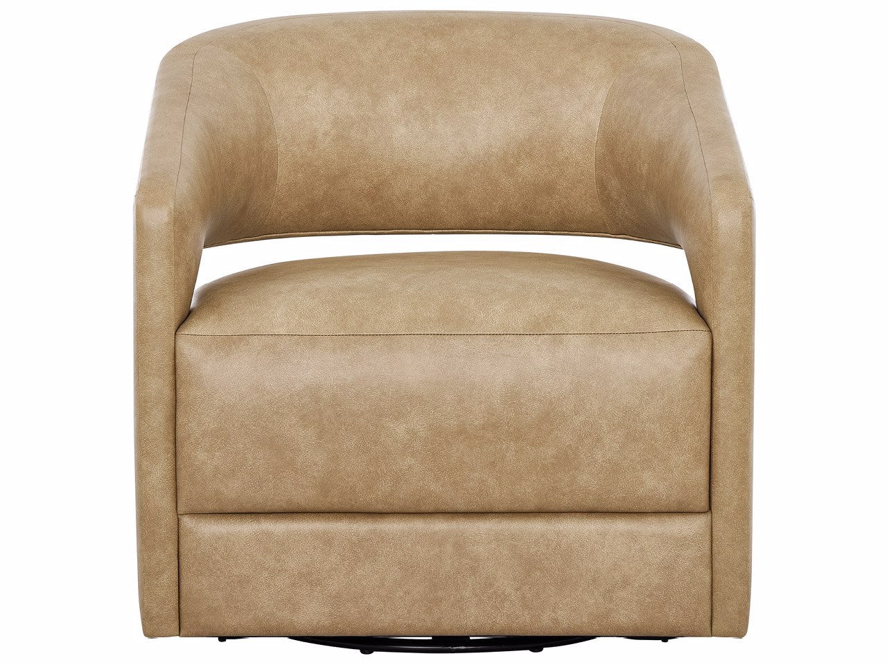 Universal Furniture Drew Swivel Chair — Luminance Caribou — Drew Collection