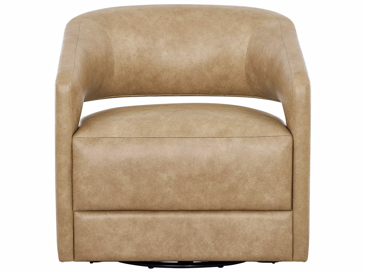 Universal Furniture Drew Swivel Chair — Luminance Caribou — Drew Collection