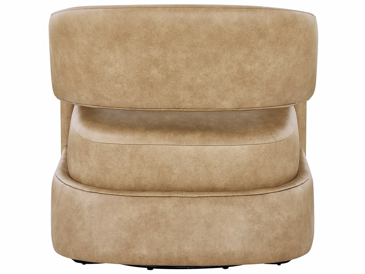 Universal Furniture Drew Swivel Chair — Luminance Caribou — Drew Collection