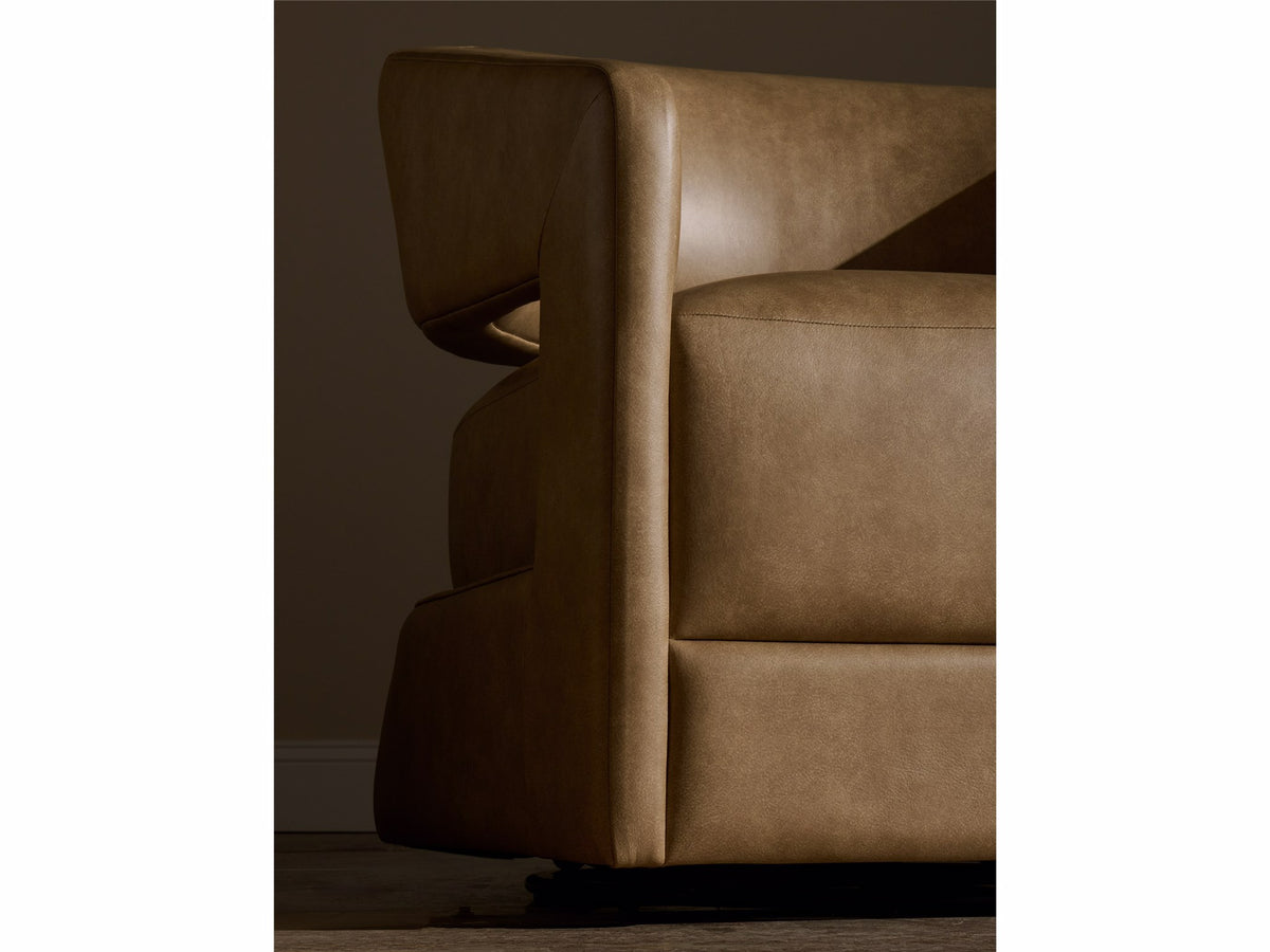 Universal Furniture Drew Swivel Chair — Luminance Caribou — Drew Collection