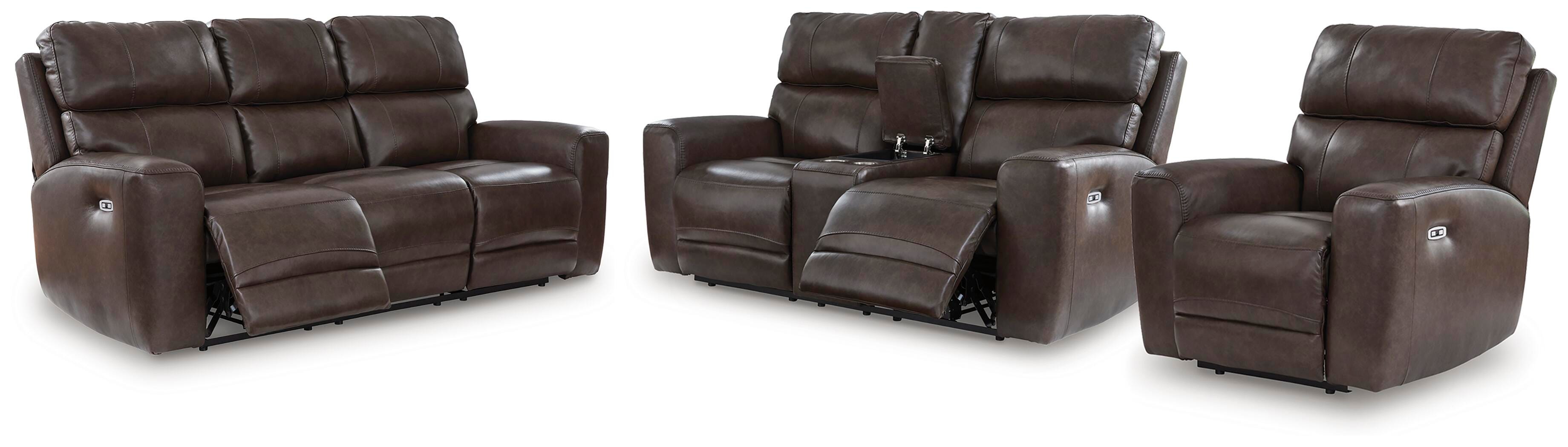 Crossplex Power Reclining Sofa, Loveseat and Recliner Signature Design by Ashley® Living Room