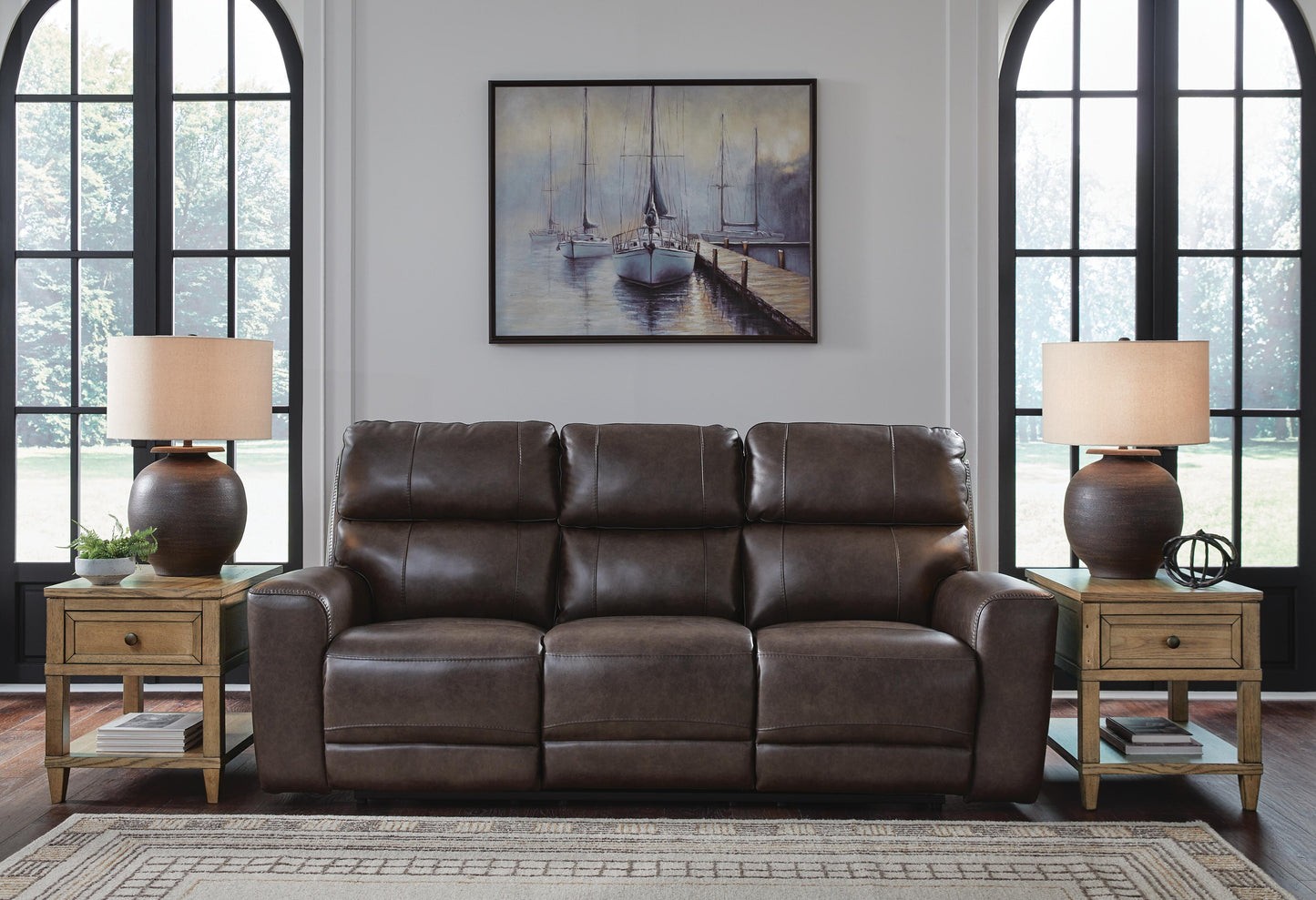 Crossplex Power Reclining Sofa and Power Recliner Signature Design by Ashley® Living Room