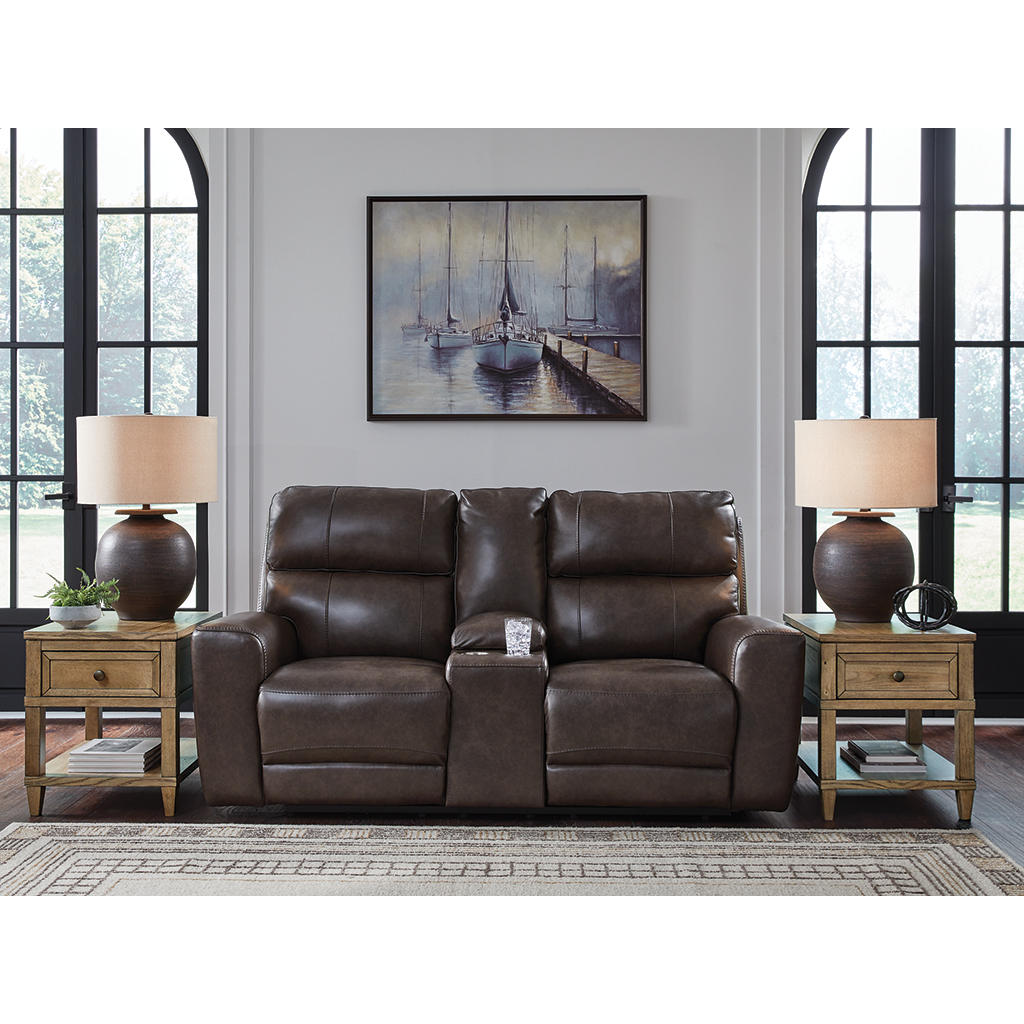 Crossplex Power Reclining Loveseat with Console Signature Design by Ashley® Living Room