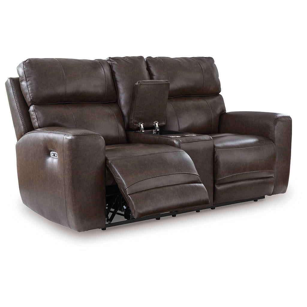 Crossplex Power Reclining Loveseat with Console Signature Design by Ashley® Living Room