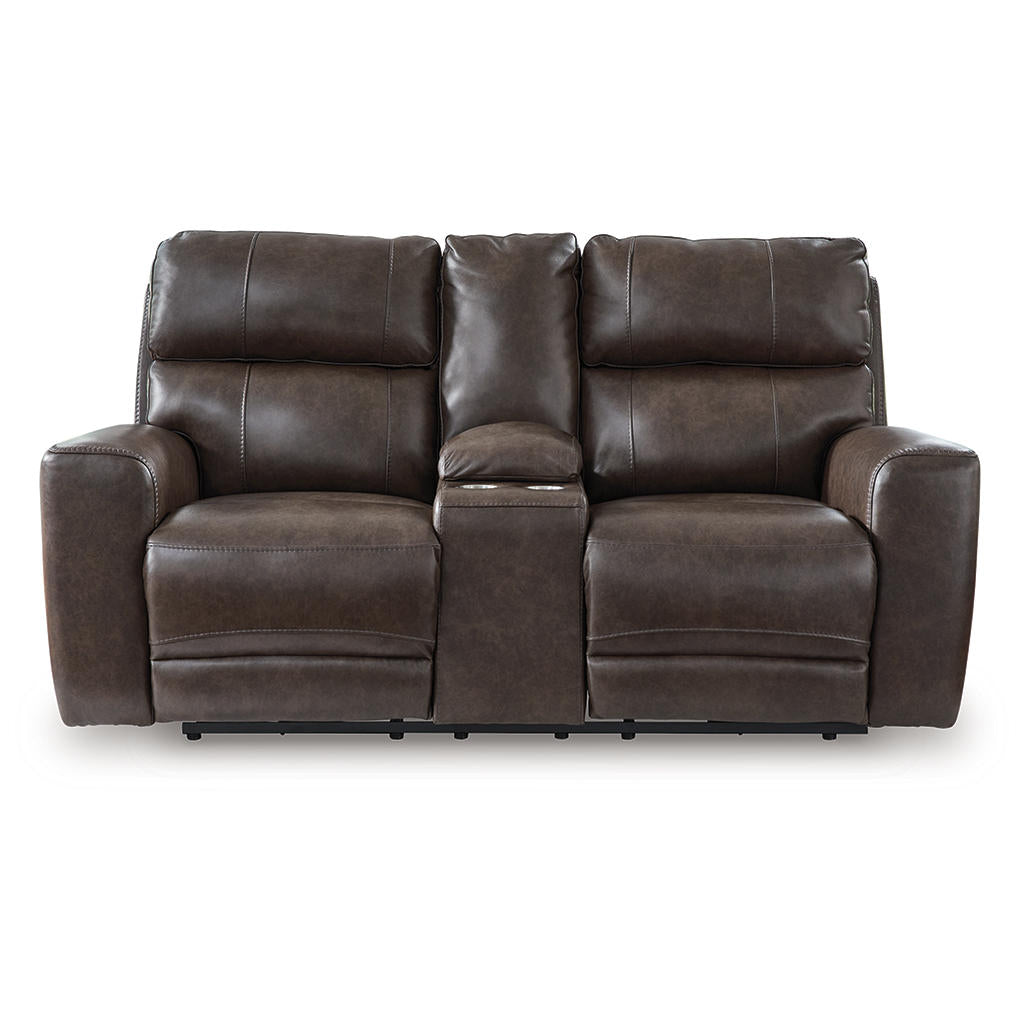 Crossplex Power Reclining Loveseat with Console Signature Design by Ashley® Living Room