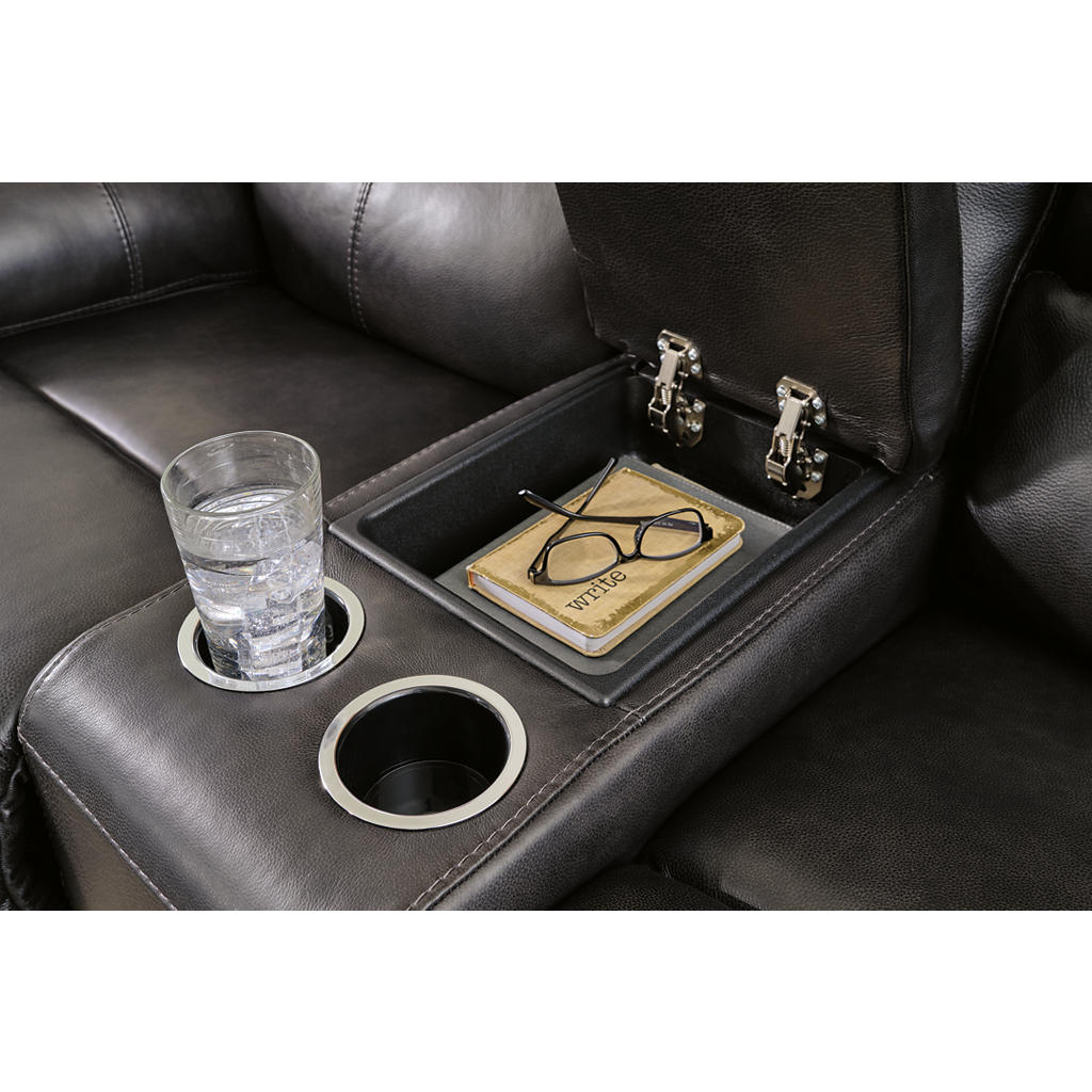 DOORBUSTER! Mountainous Power Reclining Loveseat Signature Design by Ashley® Living Room