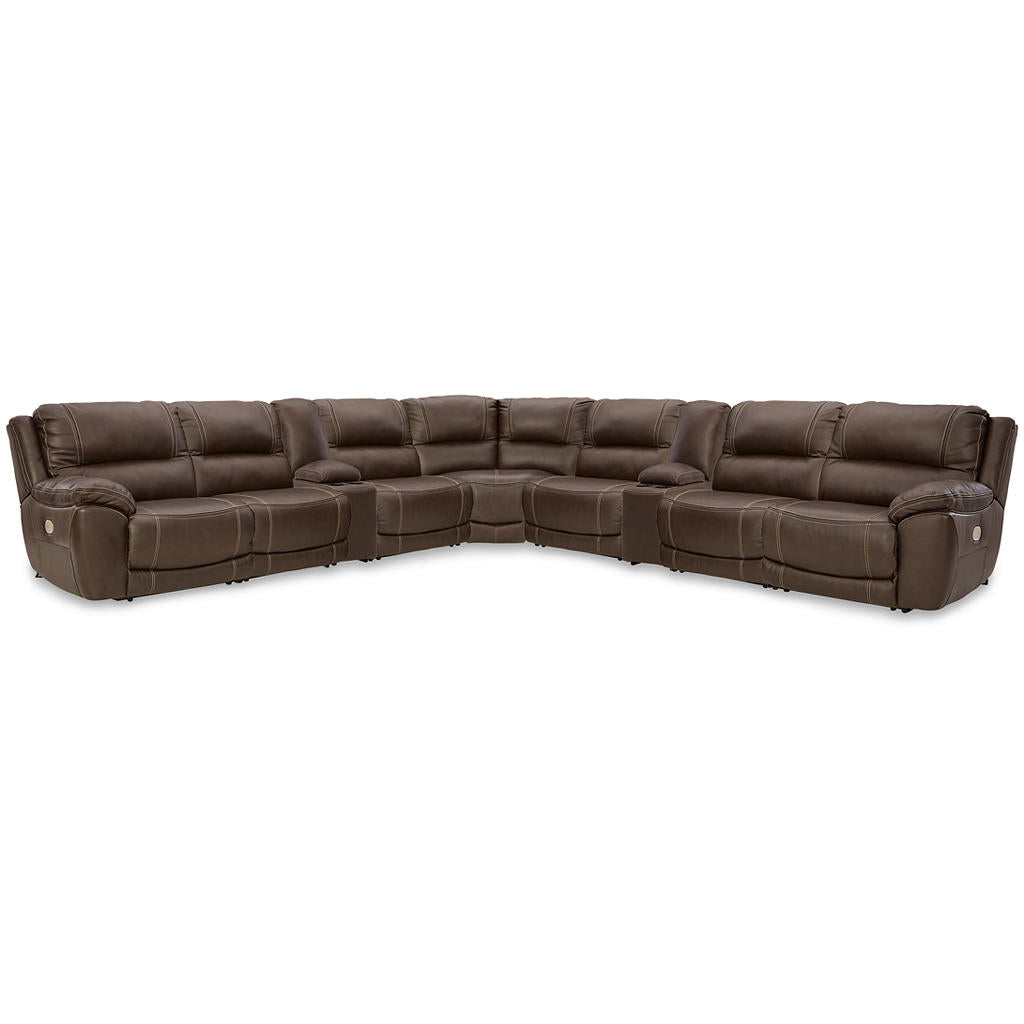 Dunleith 9-Piece Power Reclining Sectional Signature Design by Ashley® Living Room