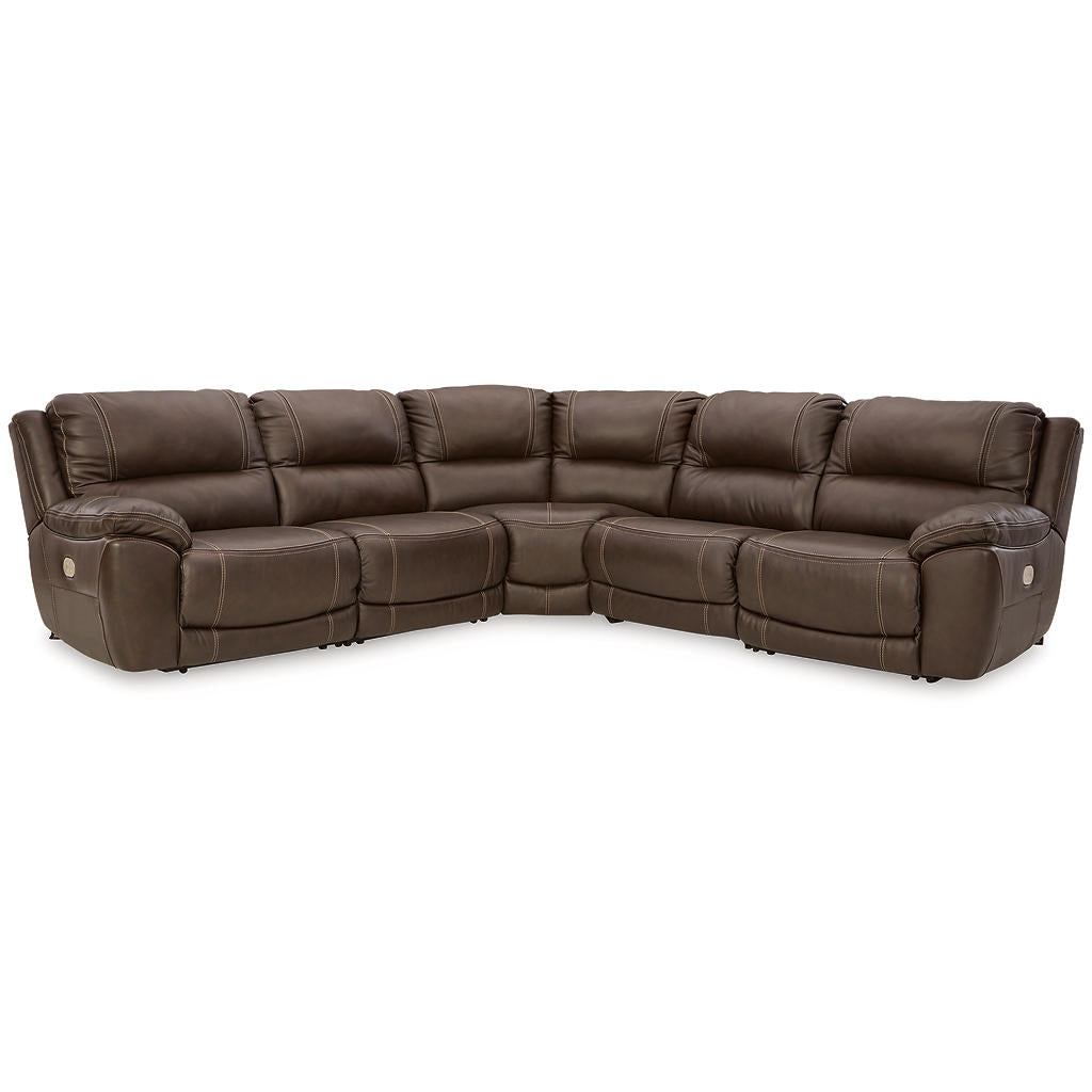 Dunleith 5-Piece Power Reclining Sectional Signature Design by Ashley® Living Room