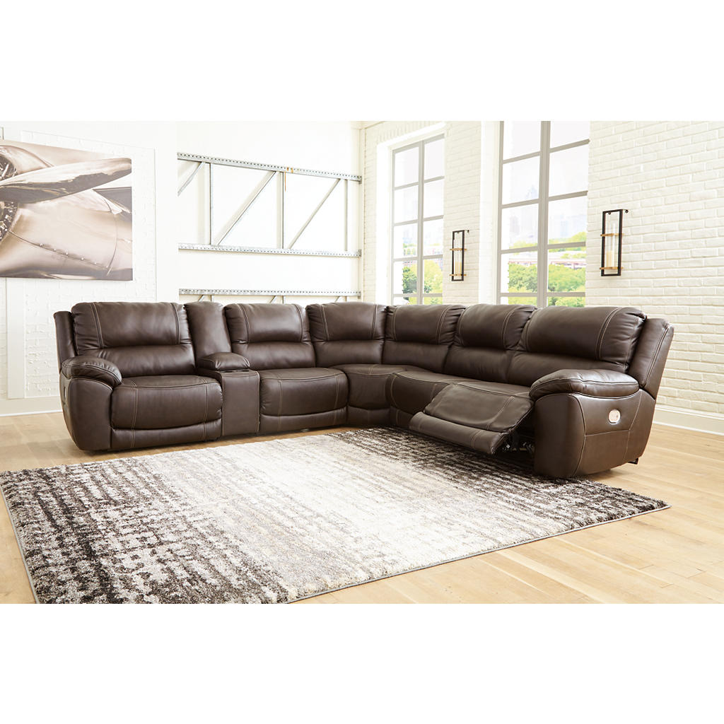 Dunleith 6-Piece Power Reclining Sectional Signature Design by Ashley® Living Room