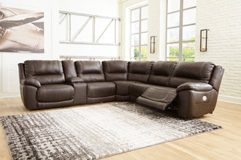 Dunleith 6-Piece Power Reclining Sectional Signature Design by Ashley® Living Room