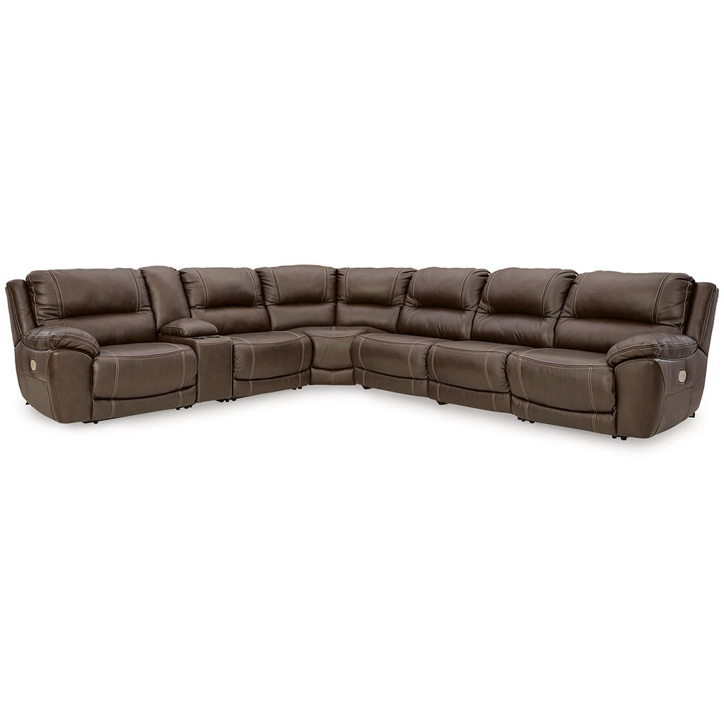 Dunleith 7-Piece Power Reclining Sectional Signature Design by Ashley® Living Room