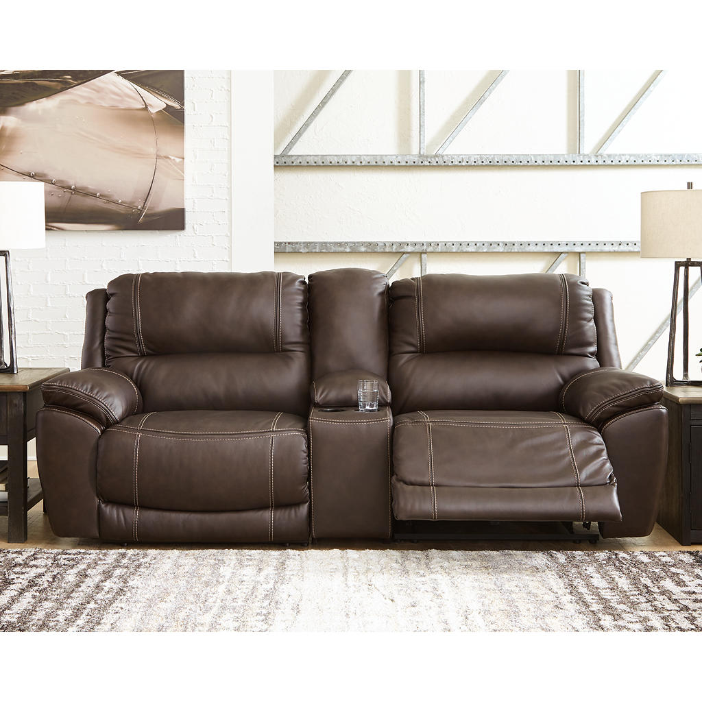 Dunleith 3-Piece Power Reclining Loveseat with Console Signature Design by Ashley® Living Room