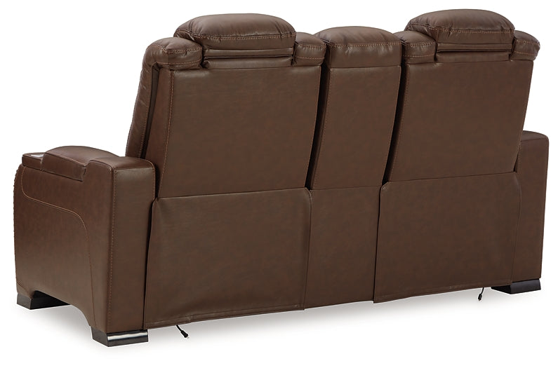 The Man-Den Sofa and Loveseat