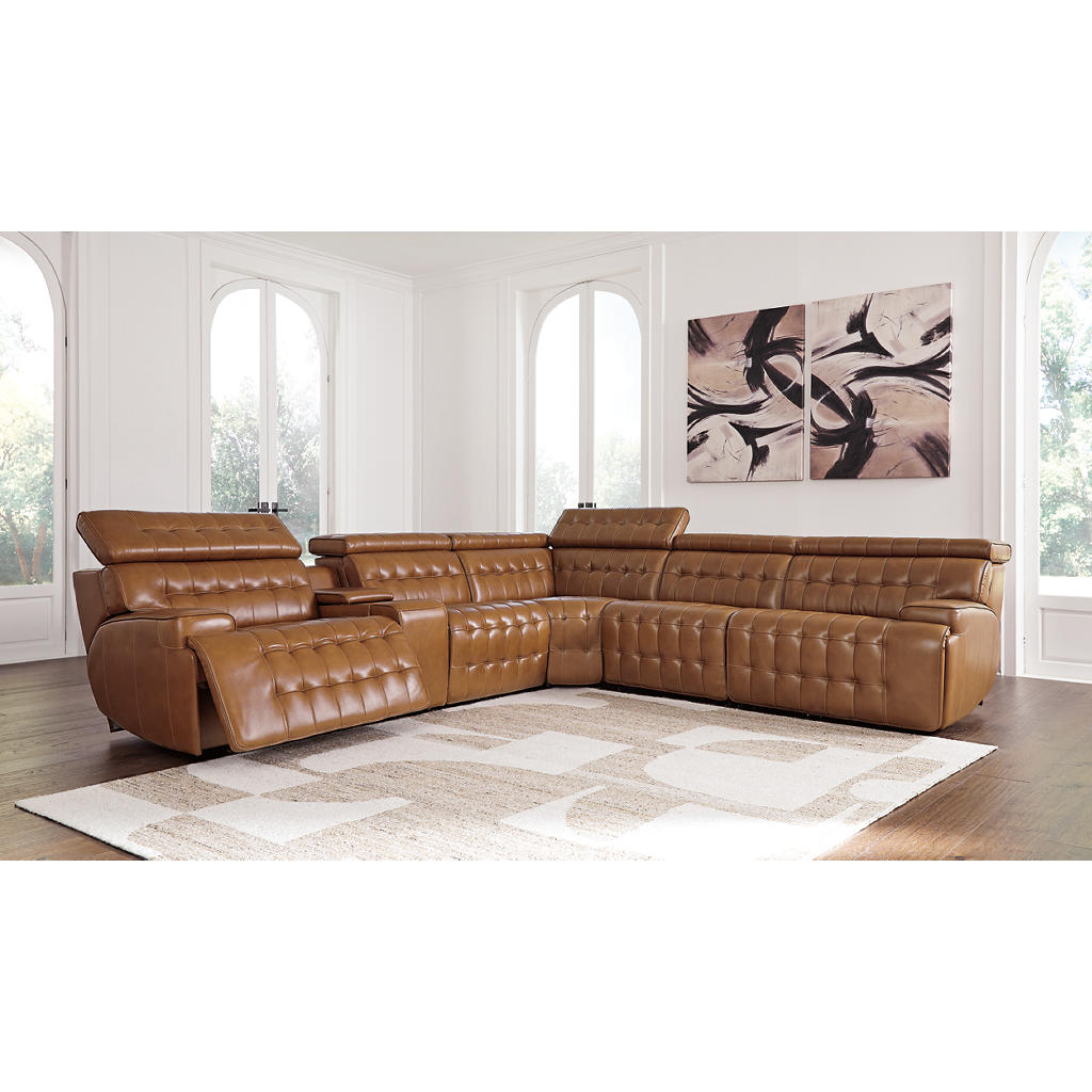 Temmpton 6-Piece Power Reclining Sectional Signature Design by Ashley® Living Room