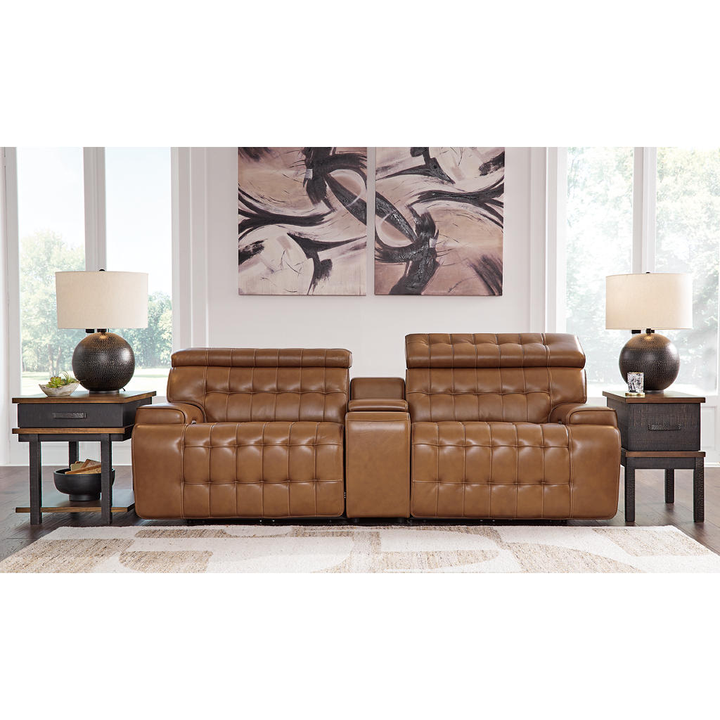 Signature Design By Ashley Temmpton Power Reclining Loveseat - Thumbnail 2
