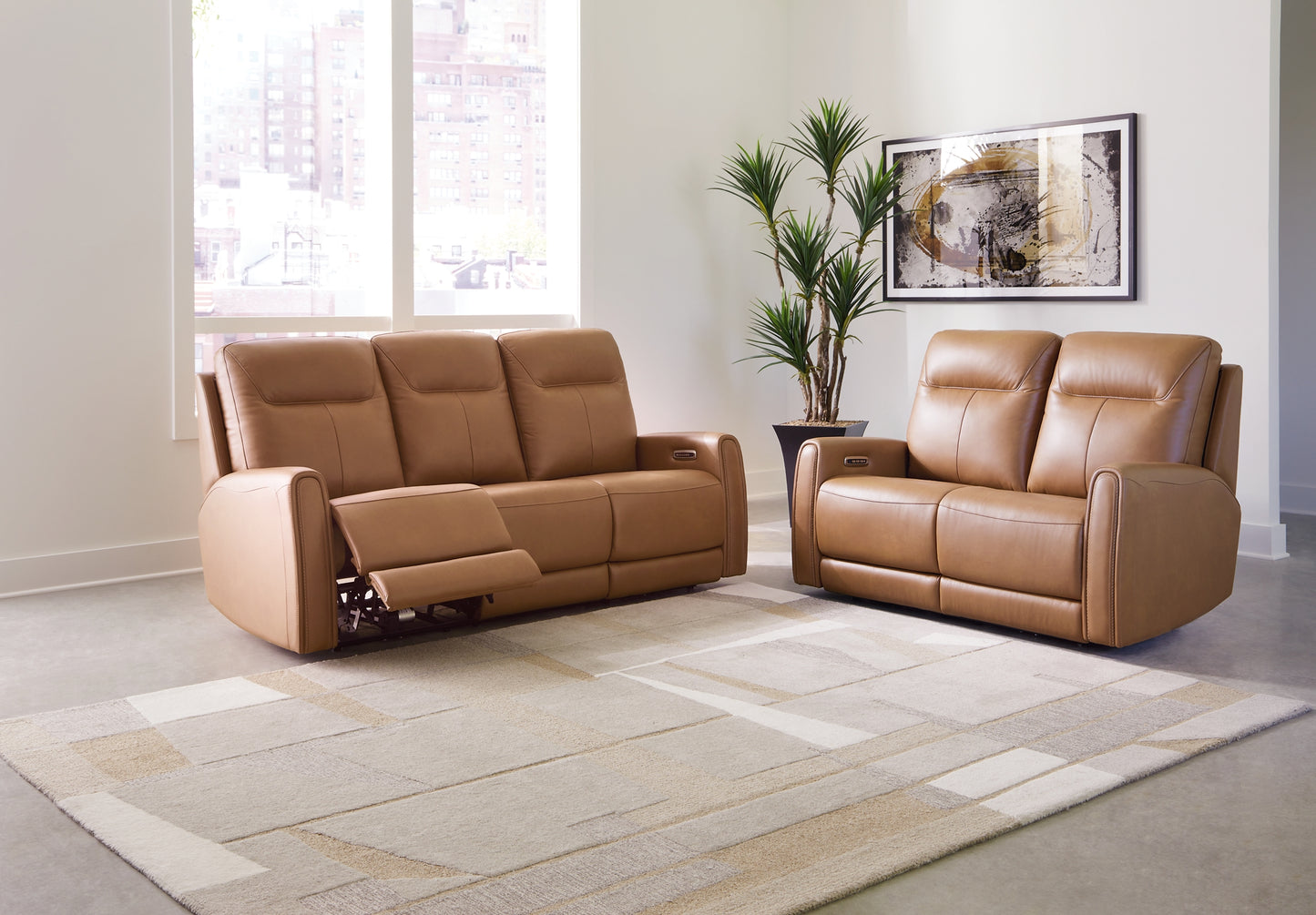 Tryanny Power Reclining Sofa, Loveseat and Recliner