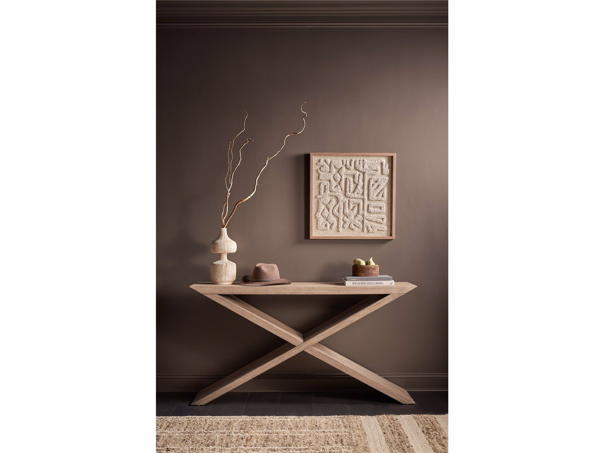 Universal Furniture Boulder Cross Console — Dwell Collection