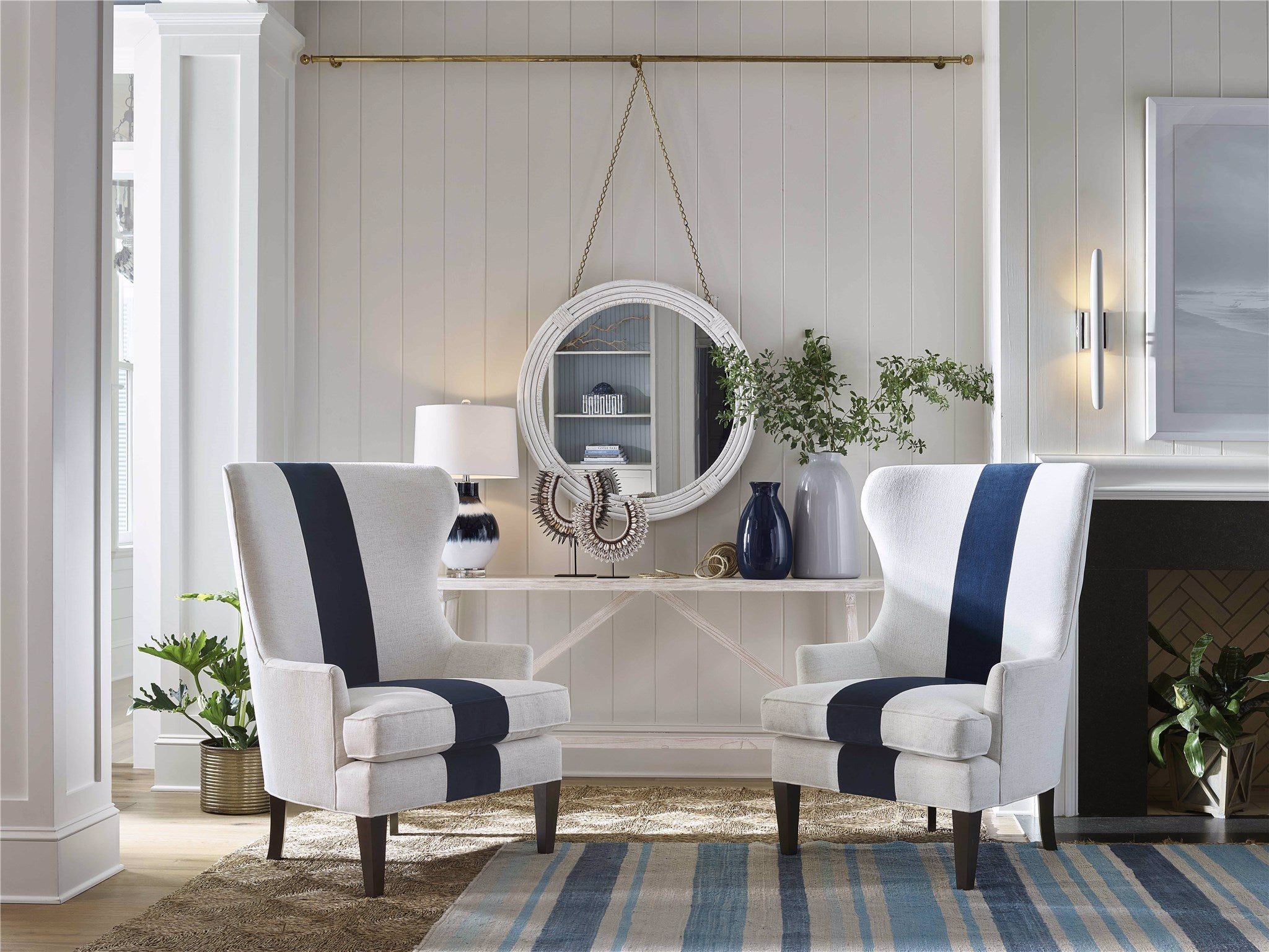 Universal Furniture Surfside Wing Chair — Getaway Collection