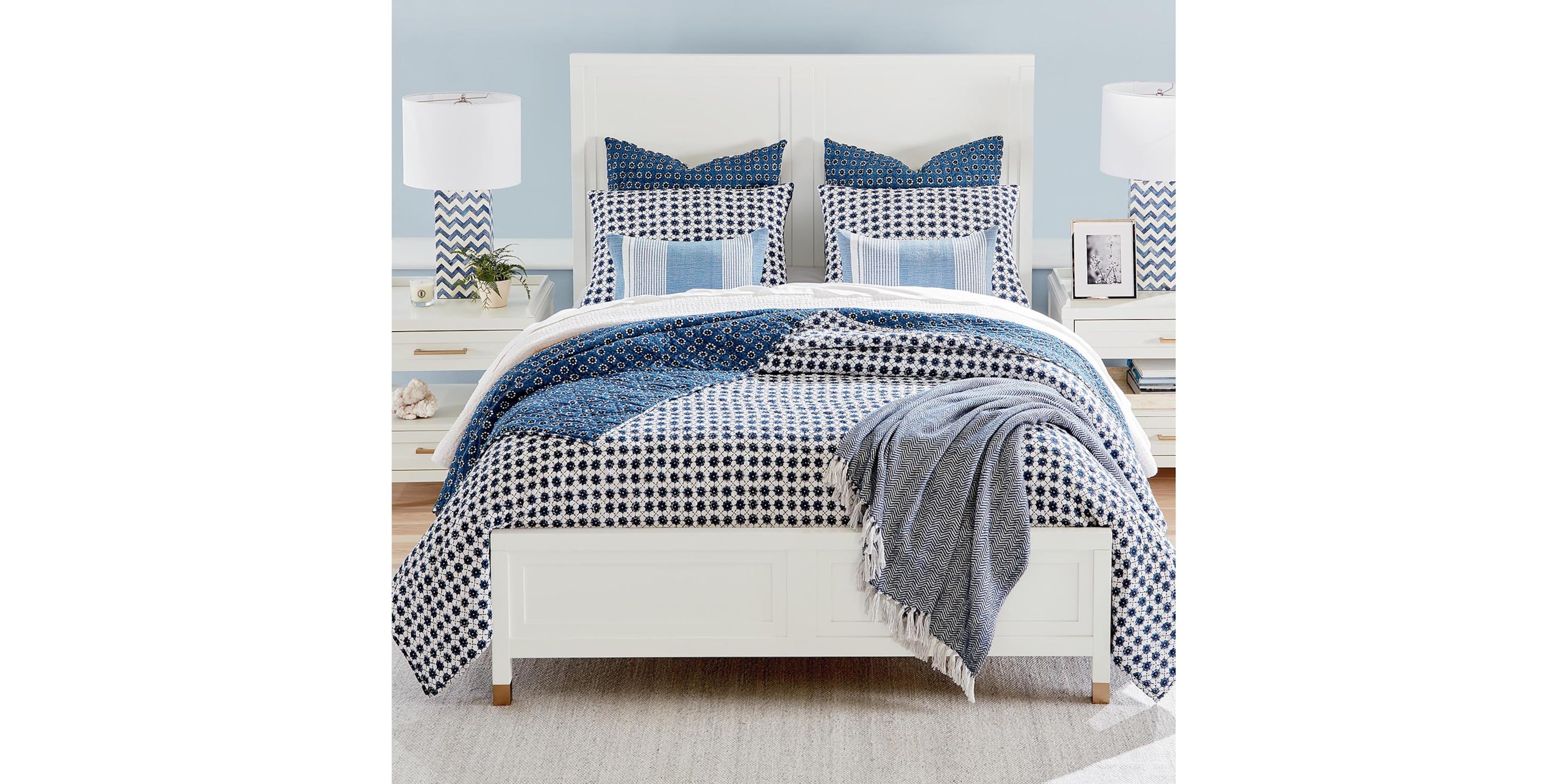 Luna Pillow Shams Bassett Bedding
