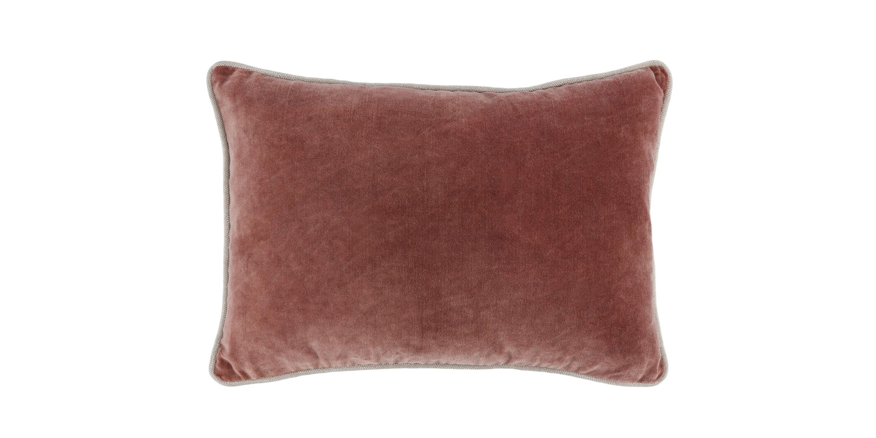 Heirloom Velvet Auburn Lumbar Pillow Cover Bassett Home Decor