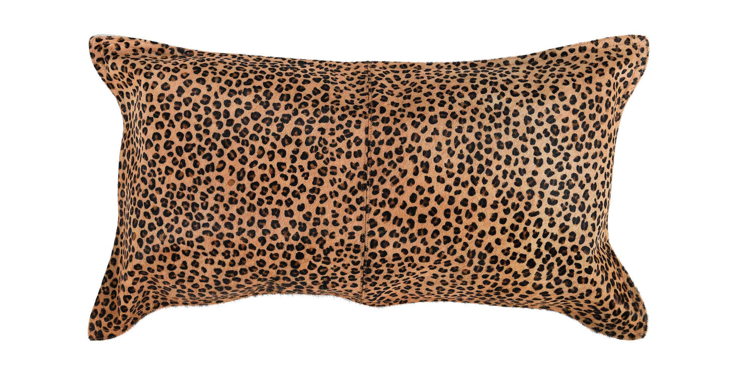 Leopard Hide Lumbar Pillow Bassett
