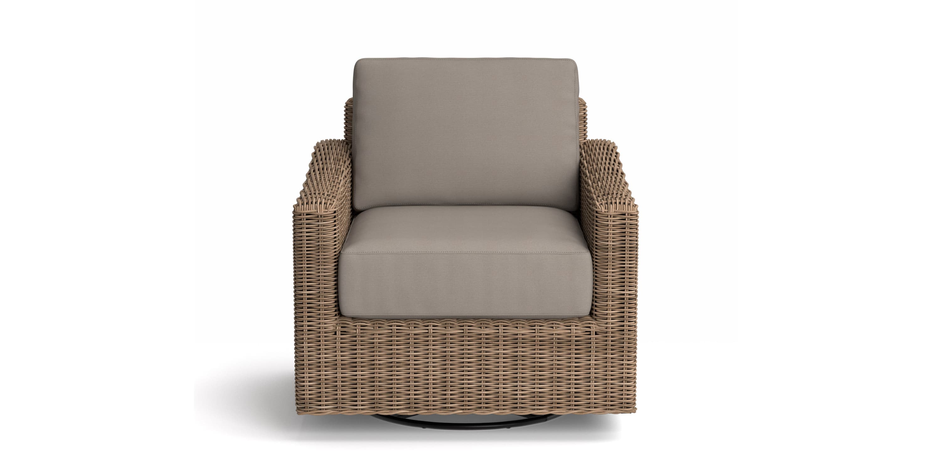 Huntington Outdoor Swivel Chair Bassett