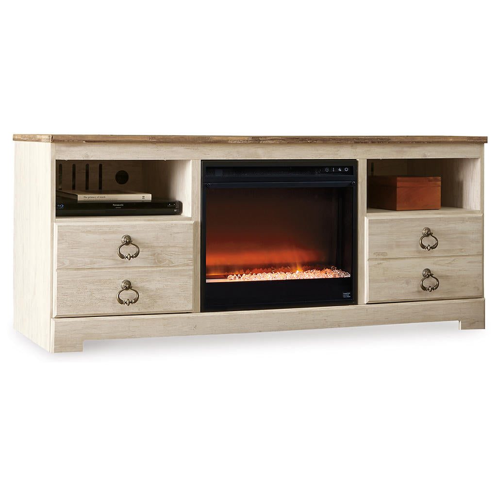 Willowton 64" TV Stand with Electric Fireplace Signature Design by Ashley® Living Room