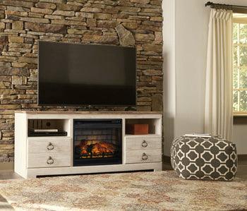 Willowton 64-Inch TV Stand with Fireplace — 5,386 BTU (W8) Signature Design by Ashley® Living Room