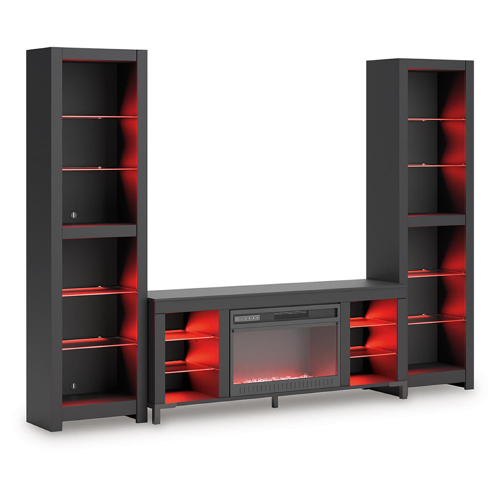 Cayberry 3-Piece Entertainment Center with Electric Fireplace Signature Design by Ashley® Living Room